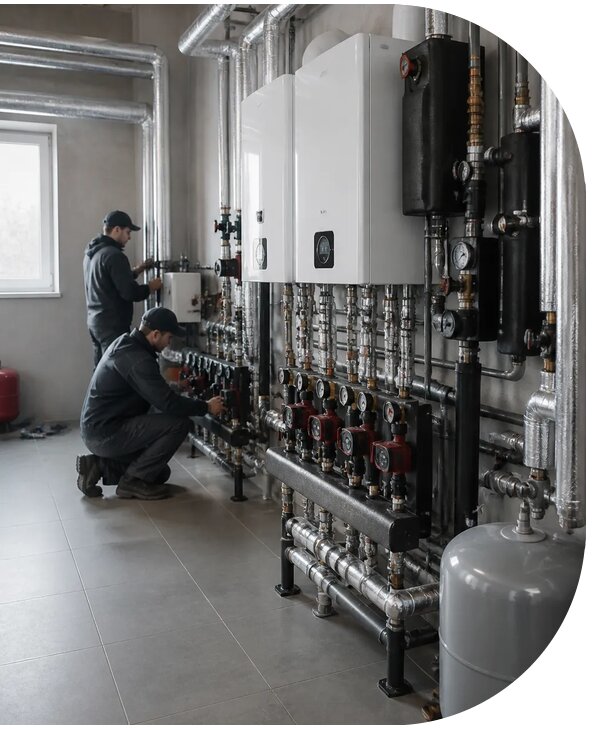 Строительство котельных для домов и объектов в Северодвинске